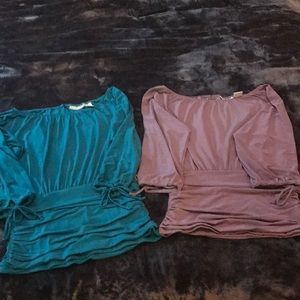 2 for the price of 1! Women’s Worthington blouses